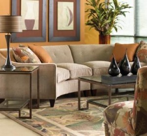 sofa sectional with table and chair living room image 98098