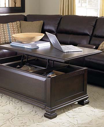 folding desk ottoman minimalist living room storage image 2901