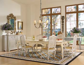 French Heritage - A la Provencale dining room image 1.