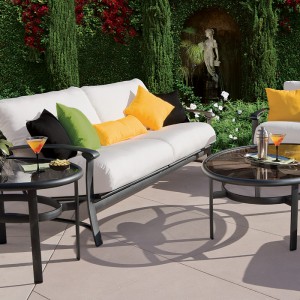 Outdoor Room Outdoor Room patio furniture metal frame sofa, chair and table image 29809