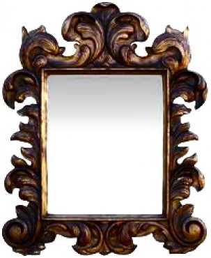 ornate traditional mirror image 398098