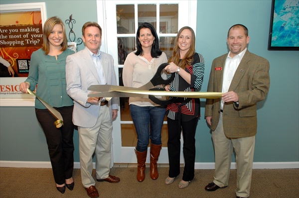 Hickory Designer Ribbon Cutting