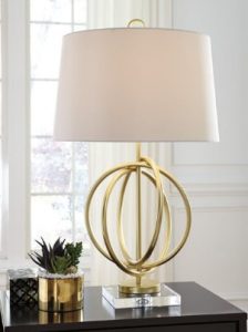 gold interior lighting fixture 1