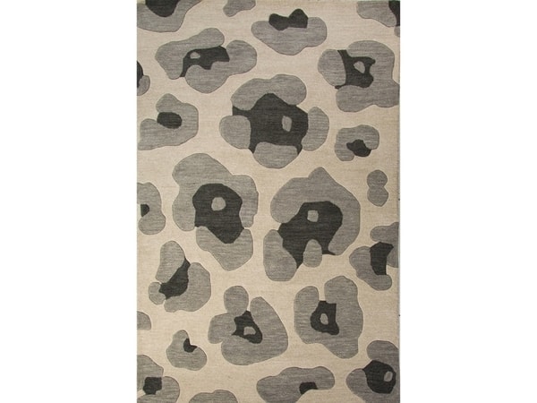 Jaipur Rugs Floor Coverings Hand-Tufted Animal Print Pattern Gray Wool (8x10) Area Rug (SKU: RUG124900)