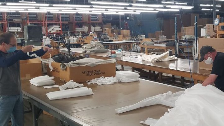 north carolina manufacturers make PPE for COVID-19