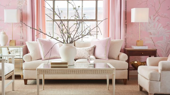 Elegant small living room with space-saving furniture, warm neutral tones, and layered textures for cozy, intentional design
